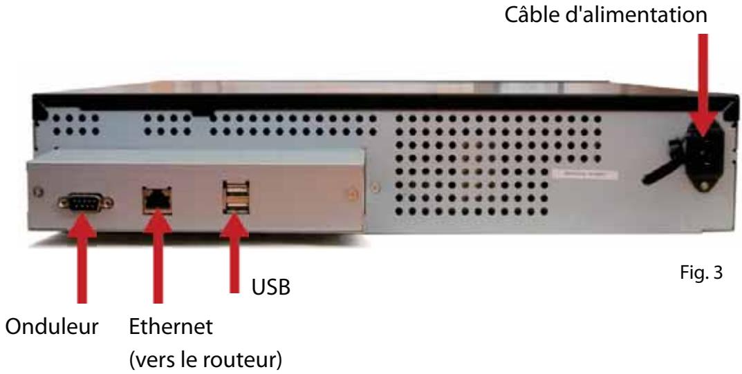 BUFFALO TS-IGL-R5 RACKMOUNT - Face arrière - 1
