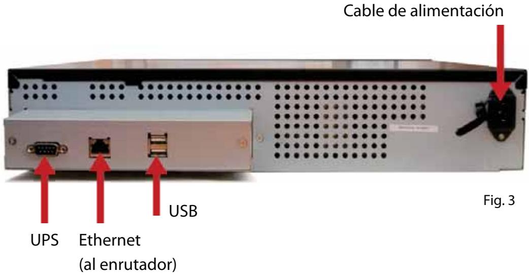 BUFFALO TS-IGL-R5 RACKMOUNT - Panel posterior - 1