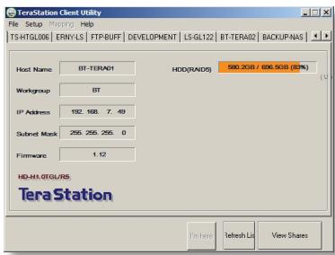 BUFFALO TS-RHTGL-R5 TERASTATION PRO II - Verwendend der TeraStation in Kombination mit einem Windows-PC - 3