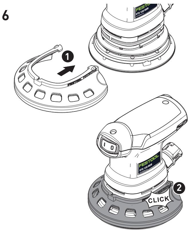FESTOOL ETS 125 REQ-PLUS - Edge protector [6] - 7