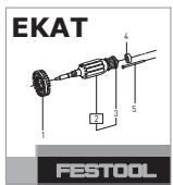 FESTOOL ETS 125 REQ-PLUS - Risk of injury, electric shock - 2