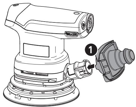 FESTOOL ETS 125 REQ-PLUS - Montage du sac poussière [5] - 1