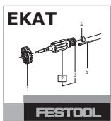 FESTOOL ETS 125 REQ-PLUS - Risques de blessures, chocoléctrique - 2