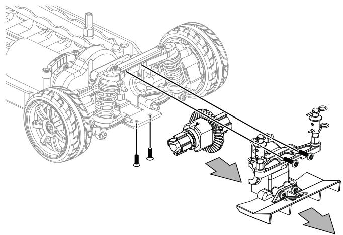 HPI E10 DRIFT - Changement de configuration - 1