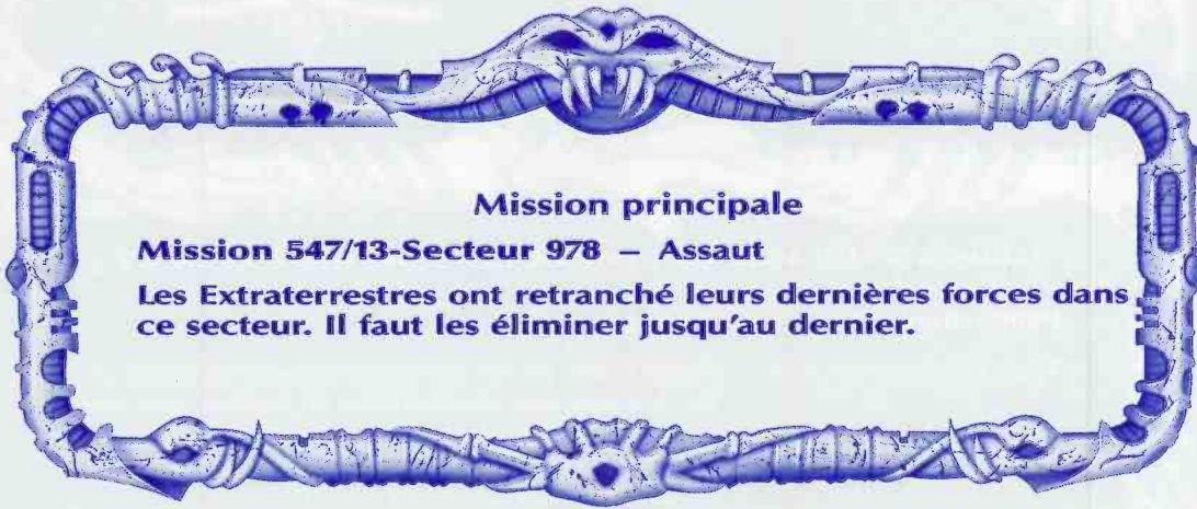 MB SPACE CRUSADE (LIVRE DES MISSIONS) - Tableau d'Efficacité au Combat des Extraterrestres - 1