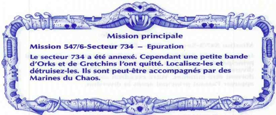 MB SPACE CRUSADE (LIVRE DES MISSIONS) - Mission cinq - 1