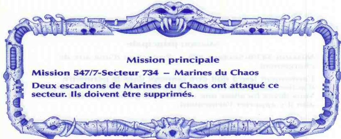 MB SPACE CRUSADE (LIVRE DES MISSIONS) - Mission six - 1