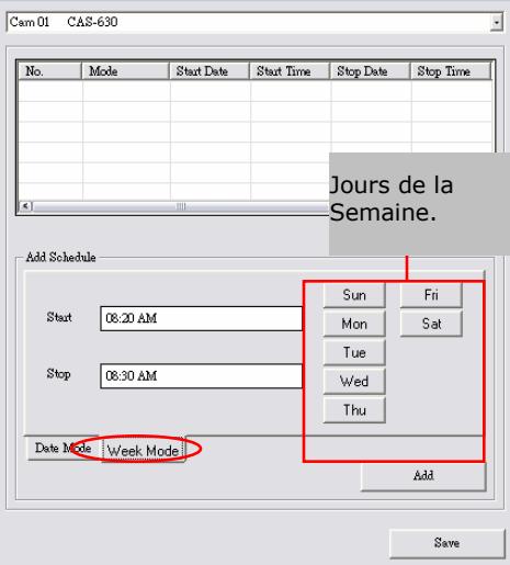 SITECOM LN-403 - Schedule - Recording Configuration [Programme - Configuration d'Enregistrement] - 4