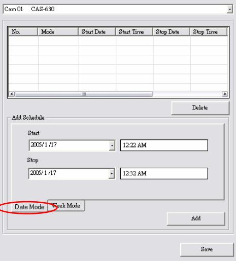 SITECOM LN-403 - Schedule - Recording Configuration [Programme - Configuration d'Enregistrement] - 2