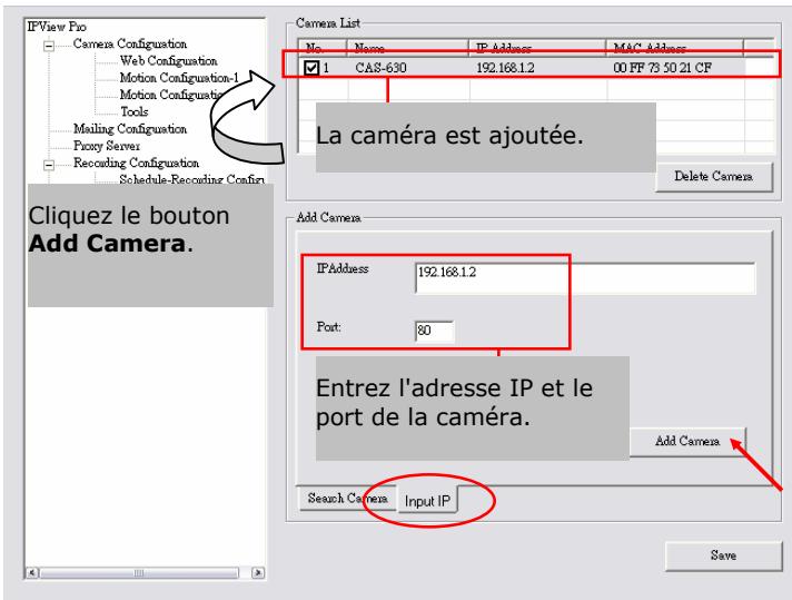 SITECOM WL-401 - Pour ajouter uneamera : - 4