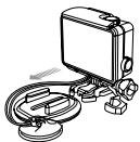 GOPRO HERO - FIXATION DE L'ACCESSOIRE DE VERROUILAGE - 2
