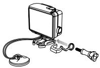 GOPRO HERO - FIXATION DE L'ACCESSOIRE DE VERROUILAGE - 1