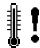 GOPRO HERO - ICONE DE TEMPERATURE - 1