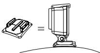 GOPRO HERO - UTILISATION DE SUPPORTS ADHÉSIFS INCURVÉS OU PLATS - 2