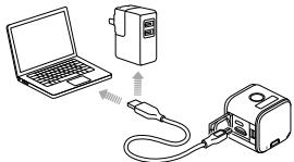 GOPRO HERO SESSION - Pour charger la batterie : - 2