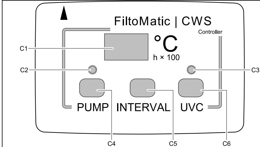 OASE FILTOMATIC CWS - Controller overview - 1