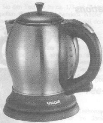 UNOLD 8100 - Instructions for use - 1