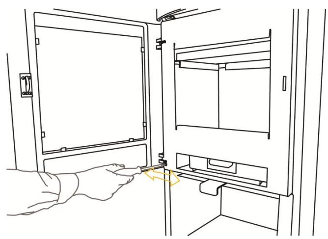 ADURO 8 - Adjustment of the door - 2