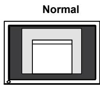 EIZO FLEXSCAN S2233W,  FLEXSCAN S2243W,  FLEXSCAN S2433WFS - - Pour modifier la taille de l'écran [Taille] - 3