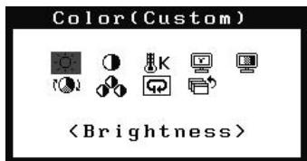 EIZO FLEXSCAN S2233W,  FLEXSCAN S2243W,  FLEXSCAN S2433WFS - Réglage de la couleur   Réglage avancé - 1