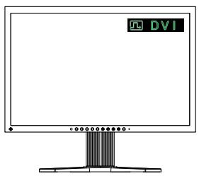 EIZO FLEXSCAN S2233W,  FLEXSCAN S2243W,  FLEXSCAN S2433WFS - - Commutation du signal d'entrée - 1