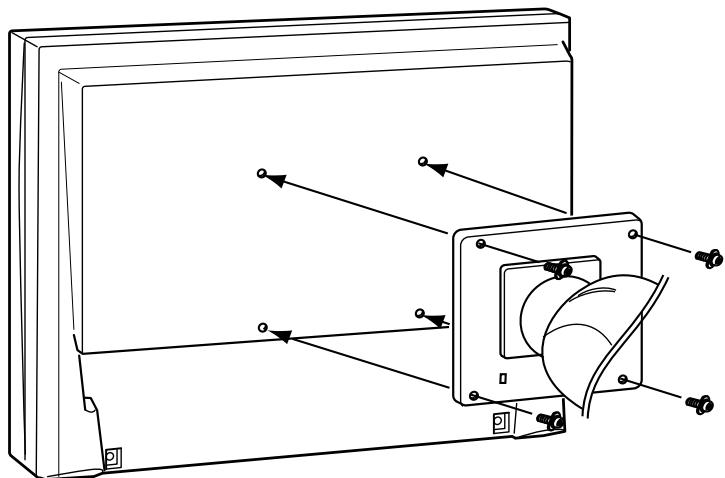 EIZO FLEXSCAN S2433WFS - 5-1 Fixation d'un bras - 1