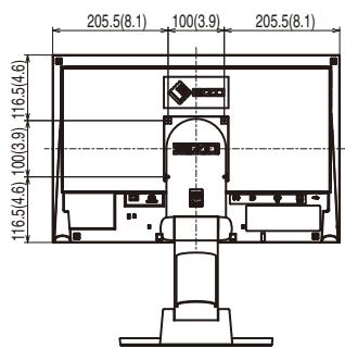EIZO FLEXSCAN S2433WFS - S2233W/S2243W (Pied réglabè en hauteur) - 8