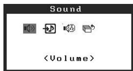 EIZO FLEXSCAN S2433WFS - Réglages du son - 2