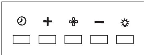 FALMEC ONDA1440 - Timer and 'filter clogged' alarm pushbutton - 1