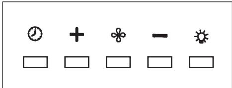 FALMEC ONDA1440 - Pulsador del temporizador y de saturacion de los filtros - 1