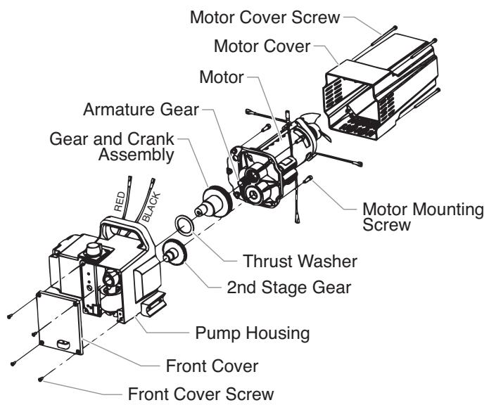TITAN 640I - Replacing the Gears - 1