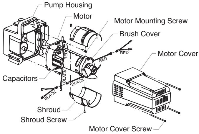 TITAN 640I - Replacing the Motor - 1