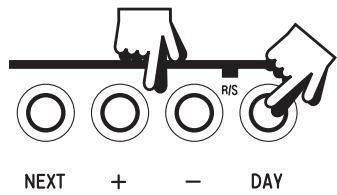 DANFOSS TP7000 - De dag en kloktijd instellen - 2