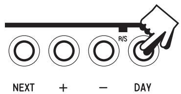 DANFOSS TP7000 - Pour programmer le mode vacances - 1