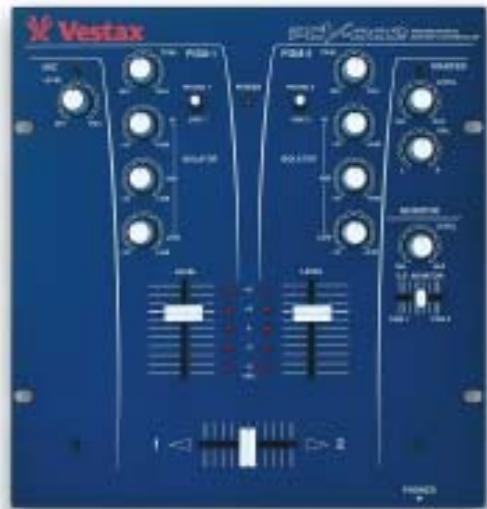 VESTAX GAMME - \section*{Caracteristiques techniques} - 4