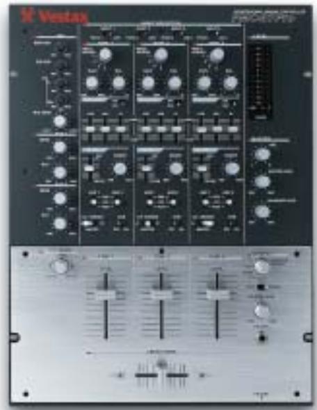 VESTAX GAMME - \section*{Caracteristiques techniques} - 3