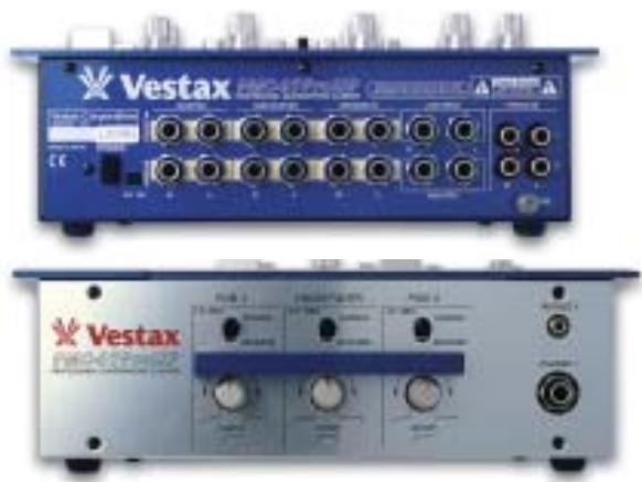 VESTAX GAMME - \section*{Caracteristiques techniques} - 6