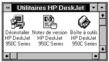 HEWLETT PACKARD 950C - Boîte à outils HP DeskJet 950C de Windows 3.1x - 1