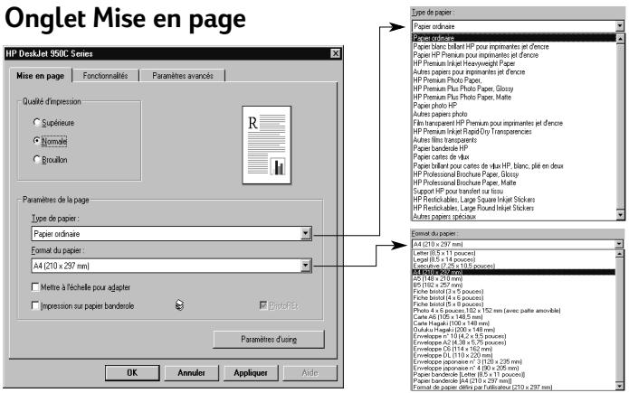 HEWLETT PACKARD 950C - Impression sur différents types de papier et de support - 3