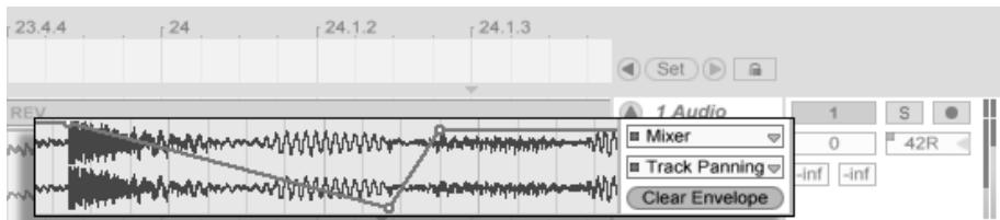 ABLETON LIVE 5.2 - Enveloppes d'automation - 1