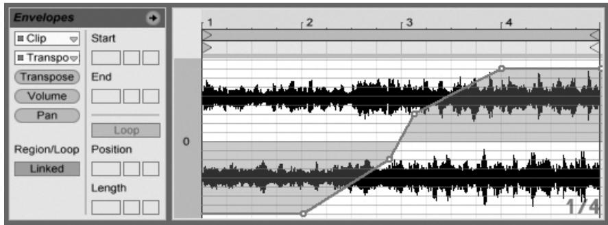 ABLETON LIVE 8.2 - Enveloppes de clip - 1
