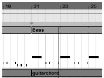 ABLETON LIVE 8.2 - Emploi des commandes ...Zone temporelle - 2