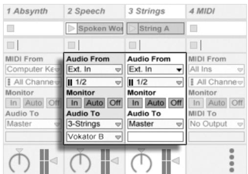 ABLETON LIVE 8.2 - Alimenter les entrées de Sidechain - 1