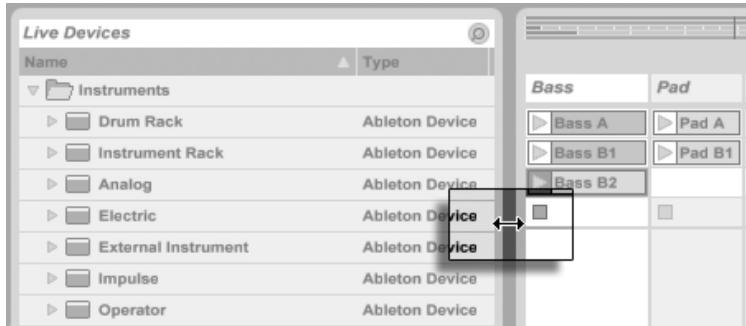 ABLETON LIVE 8.2 - La fenêtre principale de Live - 3