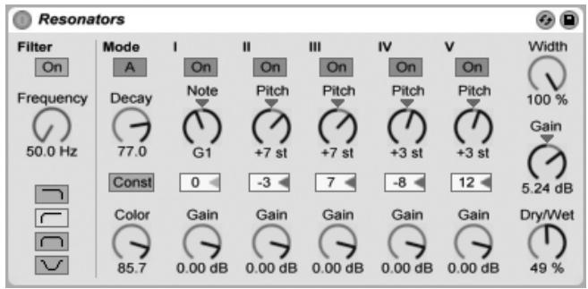 ABLETON LIVE 8.2 - Resonators - 1