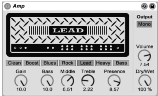 ABLETON LIVE 8.2 - Amp - 1