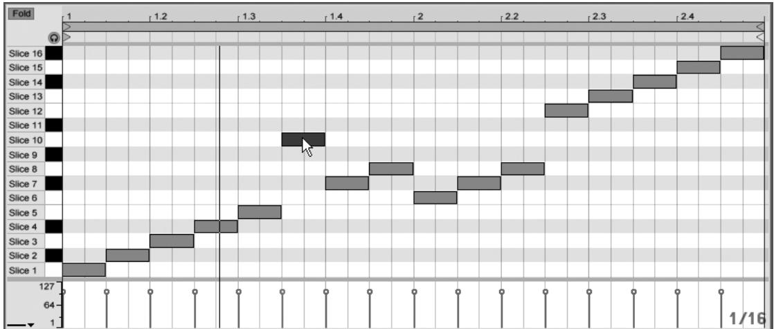 ABLETON LIVE 8.2 - Réordonnancement des tranches - 1
