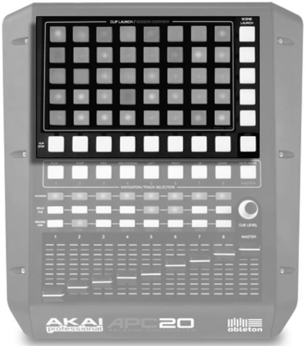 ABLETON LIVE 8.2 - Matrice de lancement des clips (Clip Launch) - 1