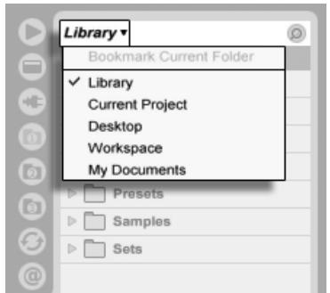 ABLETON LIVE 8.2 - Signets de navigateur - 1