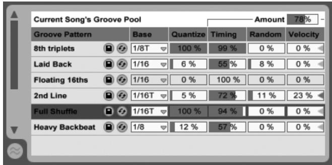 ABLETON LIVE 8.2 - Pool de grooves - 2